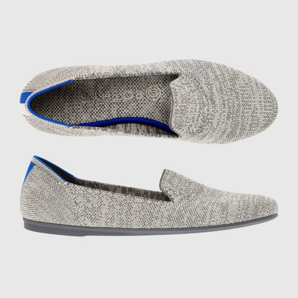 Rothy's Taupe Heather Loafers, EUC, Size 10